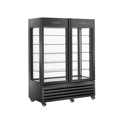 Βιτρίνα ζαχαροπλαστικής VRP 804B 800lt (Μαύρη)