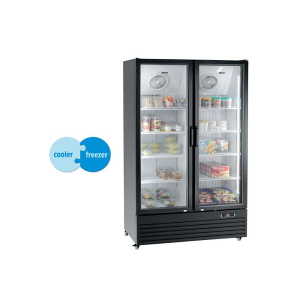 Βιτρίνα διπλή συντήρησης - κατάψυξης 2 θερμοκρασιών αριστερά / δεξιά 700899