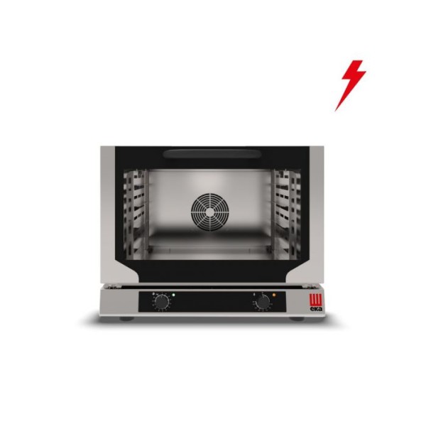 Φούρνος ηλεκτρικός κυκλοθερμικός 4 θέσεων (600x400mm) ή GN 1/1 EKF 416 NP