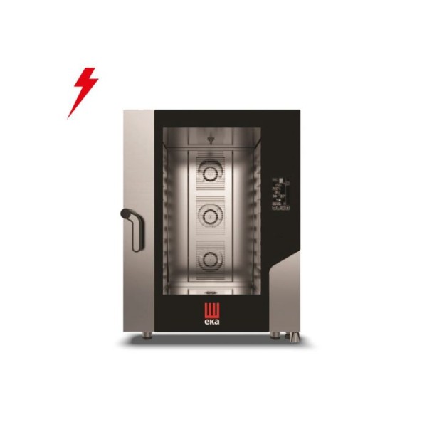 Φούρνος κυκλοθερμικός 10 θέσεων 600x400mm απευθείας ψεκασμού με ενσωματωμένο πλύσιμο MKF 1064 BM