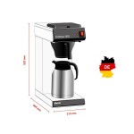Μηχανή καφέ φίλτρου μονή 190193 | Contessa 1002