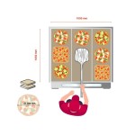 Φούρνος πίτσας 18 θέσεων E18 1305x1185x763(h)mm