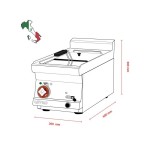 Φριτέζα ηλεκτρική μονή 10 lt F10T-63ET