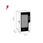 Φούρνος κυκλοθερμικός 10 θέσεων 600x400mm απευθείας ψεκασμού με ενσωματωμένο πλύσιμο MKF 1064 BM