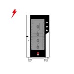 Φούρνος ηλεκτρικός κυκλοθερμικός με υγραντήρα 20 θέσεων (GN 1/1) MKF 2011 S