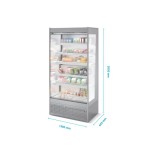 Self service συντήρησης SLIM OPEN 190 GREY