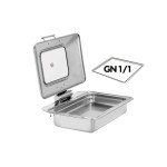 Chafing Dish Flexible για GN1/1 με soft close & παράθυρο ελέγχου 500507