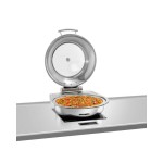 Chafing Dish Flexible στρογγυλό με soft close & παράθυρο ελέγχου 500846