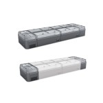 Βούτα μέσης / πλάτης συντήρηση - κατάψυξη 745lt MANHATTAN 18  HO-24.02.004.0001