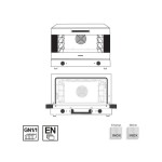 Φούρνος κυκλοθερμικός 4 θέσεων (600x400mm) ALFA 410-2