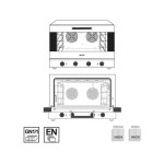 Φούρνος κυκλοθερμικός πολλαπλών λειτουργιών 4 θέσεων (600x400mm) (multifuction) ALFA 420MFH-2