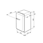 Ψυγείο Minibar FAB10HRIT