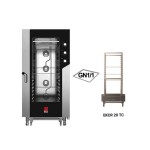 Φούρνος ηλεκτρικός κυκλοθερμικός με υγραντήρα 20 θέσεων (GN 1/1) MKF 2011 S