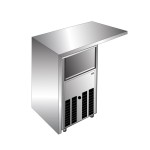 Παγομηχανή με σύστημα ψεκασμού & παγάκι Gourmet 48Kg SCE 50 Xsafe