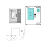 Φούρνος Naboo αερίου 10 θέσεων απευθείας ψεκασμού NAG101BV