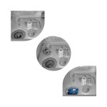 Πλυντήριο ποτηριών-πιάτων για καλάθι 50Χ50 με αντλία απόπλυσης SPD505