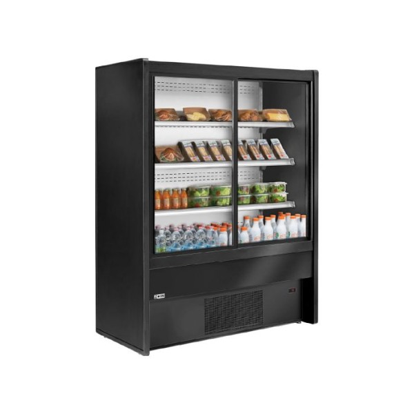 Self service συντήρησης με συρόμενες πόρτες CHAMONIX B200 VIEW 1500 BLACK