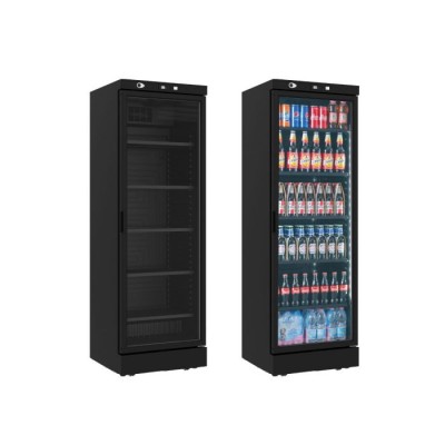 Ψυγείο αναψυκτικών συντήρηση μονό 60x62,4x183 εκ CL372 VG Black