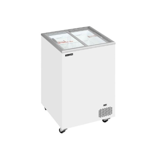 Καταψύκτης με ίσια συρόμενα κρύσταλλα 570x570x897mm IC101SC HO-45.01.147.0001