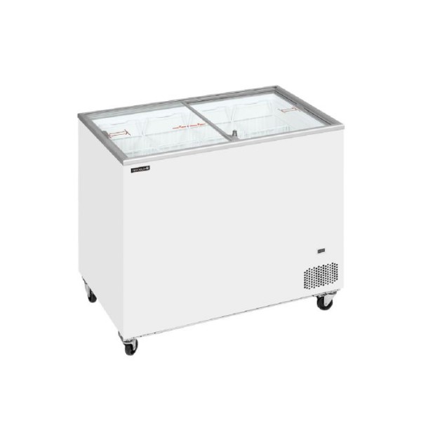 Καταψύκτης με ίσια συρόμενα κρύσταλλα 1010x630x892mm  IC301SC HO-45.01.150.0001