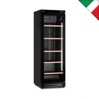 Βιτρίνα κρασιών με 2 συστήματα ψύξης ICOOL 401W BLACK