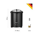 Σουπιέρα Slim & Compact 5.4 lt με διάφανο καπάκι 100062