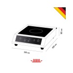 Επαγωγική εστία ηλεκτρονική 105843 | IK 35TC