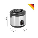 Παρασκευαστής ρυζιού & ατμομάγειρας 1,8L 150528