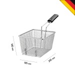 Καλάθι 8lt για φριτέζες Snack Bartscher 165523
