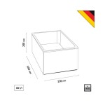 Bain Marie μονό για GN 1/1 200230