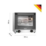 Φούρνος κυκλοθερμικός με 4 λαμαρίνες 438x315 A120796 |AT90-MDI