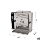 Φρυγανιέρα κάθετη κυλιόμενη digital ADEK-01D