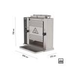 Φρυγανιέρα κάθετη κυλιόμενη ADEK-01M