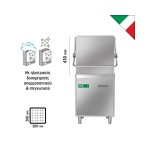 Πλυντήριο ποτηριών-πιάτων για καλάθι 50x50cm E1000 SLIM (PS2 H50-42N-DB)