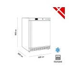 Τυφλή κατάψυξη 200lt UF200VS