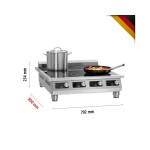 Επαγωγική εστία τετραπλή αναλογική 105762 | 4P 35-1 TCK