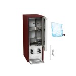 Ψυγείο συντηρητής ασκών κρασιού 39,2x59,5x112 εκ DKS95-2/20L