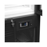 Βιτρίνα συντήρησης διπλή με ανοιγόμενες πόρτες FS1202H