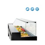 Βιτρίνα κρεάτων - αλλαντικών με αποθήκη MESETAS D2 3000