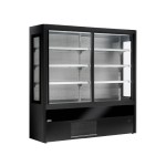 Self service με συρόμενες πόρτες και πανοραμικά πλαϊνά OLIMPO B200 SP VIEW 1000 BLACK