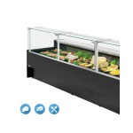 Βιτρίνα κρεάτων - αλλαντικών με αποθήκη PORTHOS PL2 2500
