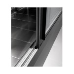 Self service συντήρησης με συρόμενες πόρτες και πανοραμικά πλαϊνά CHAMONIX B200 SP VIEW 1800 BLACK