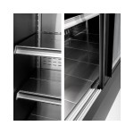 Self service συντήρησης με συρόμενες πόρτεςCHAMONIX B200 VIEW 1800 BLACK