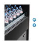 Self service με συρόμενες πόρτες OLIMPO B200 VIEW 1200 BLACK