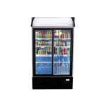 Ψυγείο αναψυκτικών με 2 συρόμενες πόρτες συντήρηση επιδαπέδιο 110,3x68,9x200 εκ -S911 SC