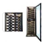 ΨΥΓΕΙΟ ΣΥΝΤΗΡΗΣΗΣ ΚΡΑΣΙΩΝ CW 180 G2TB 0.60 x 0.70 x 1.80 2 ΖΩΝΕΣ ΨΥΞΗΣ KLIMAITALIA