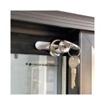 Ψυγείο αναψυκτικών με 2 συρόμενες πόρτες συντήρηση επιδαπέδιο 110,3x68,9x200 εκ -S911 SC