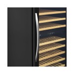 Ψυγείο βιτρίνα 2 θερμοκρασιών κρασιών συντήρηση επιδαπέδιο μάυρο 59.5X68x139 εκ TFW300-2F