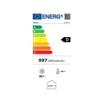 Καταψύκτης με ίσια συρόμενα κρύσταλλα 1550x630x892mm  IC501SC