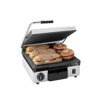 Τοστιέρα Large ραβδωτή πάνω & κάτω 16020